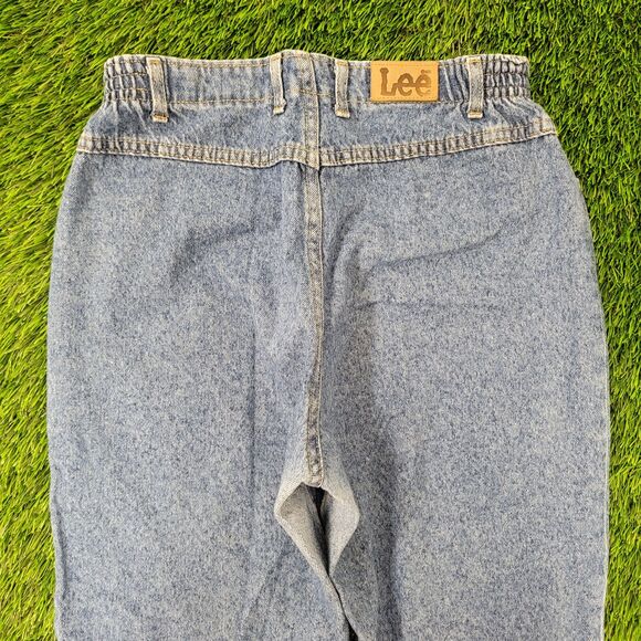 Vintage LEE High-Rise Mom Jeans Womens 4/5 28x28 Blue - Picture 10 of 16